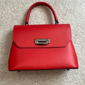 Neiman Marcus red purse